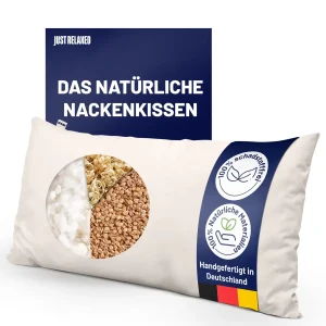 Natur Nackenkissen für erholsamen Schlaf - Zirben-Edition