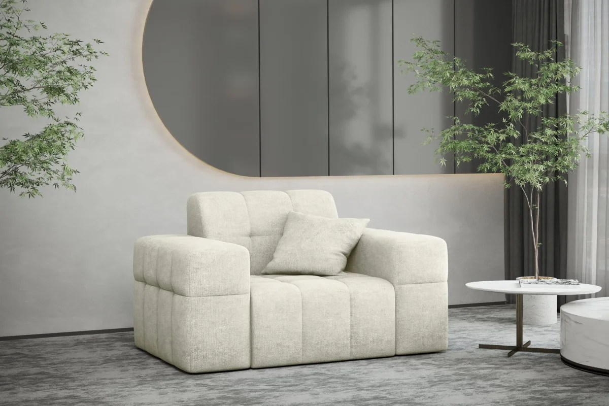 Sessel serie NIMES stilvol viele farben Stoff Perfect Harmony