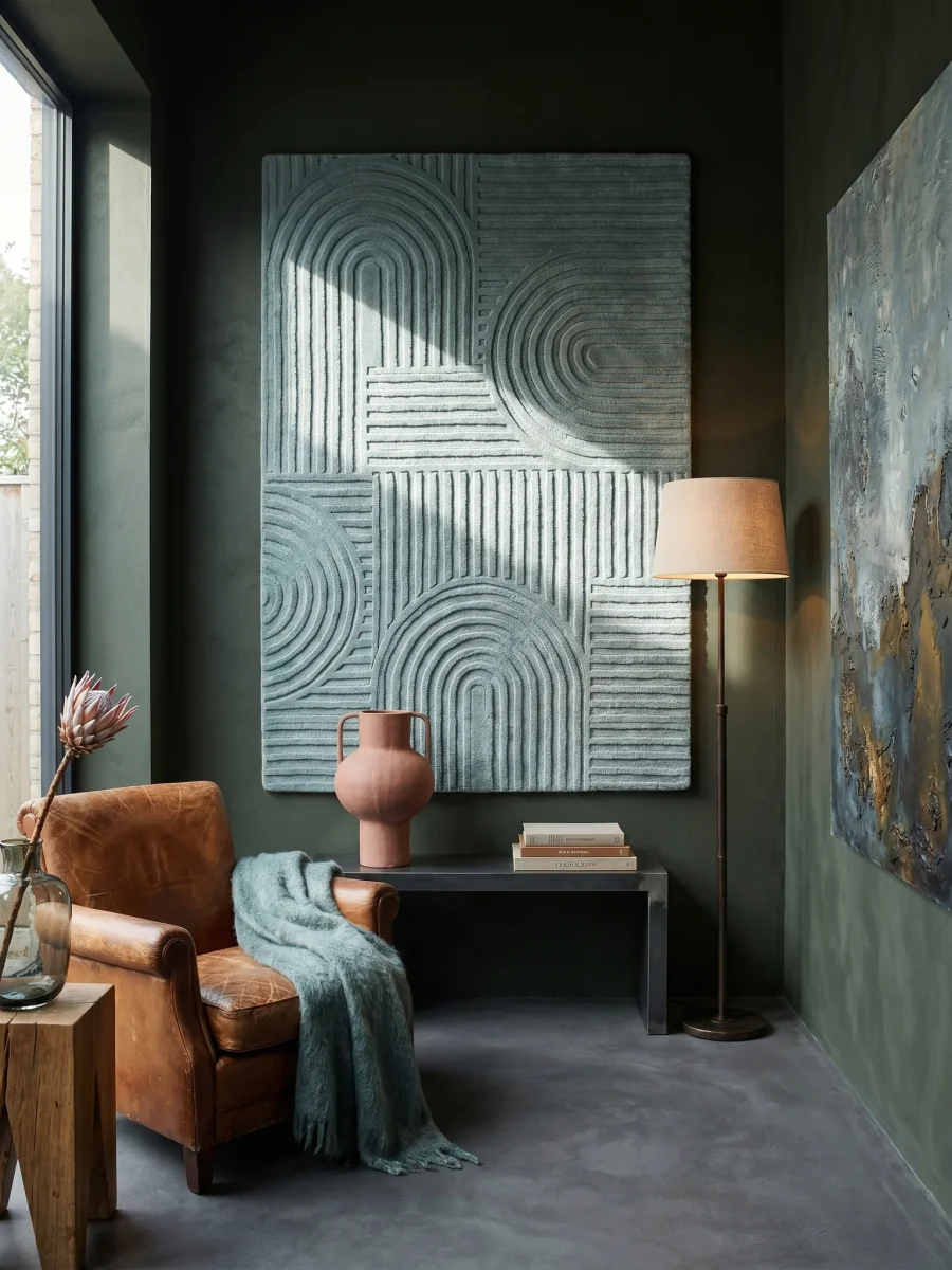 Wollteppich Zen-Relief · 100 % Wolle · 14 mm Mittelflor – Bild 5