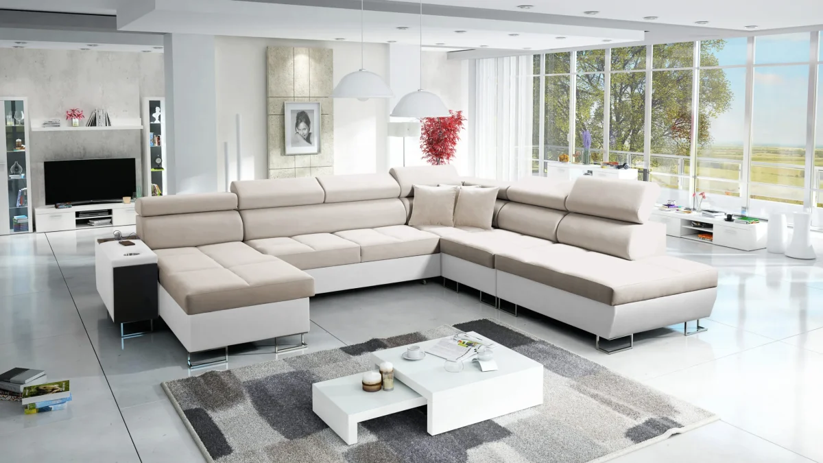 Großer multifunktionaler Eckschrank Morena X, breite Farbpalette – Bild 6