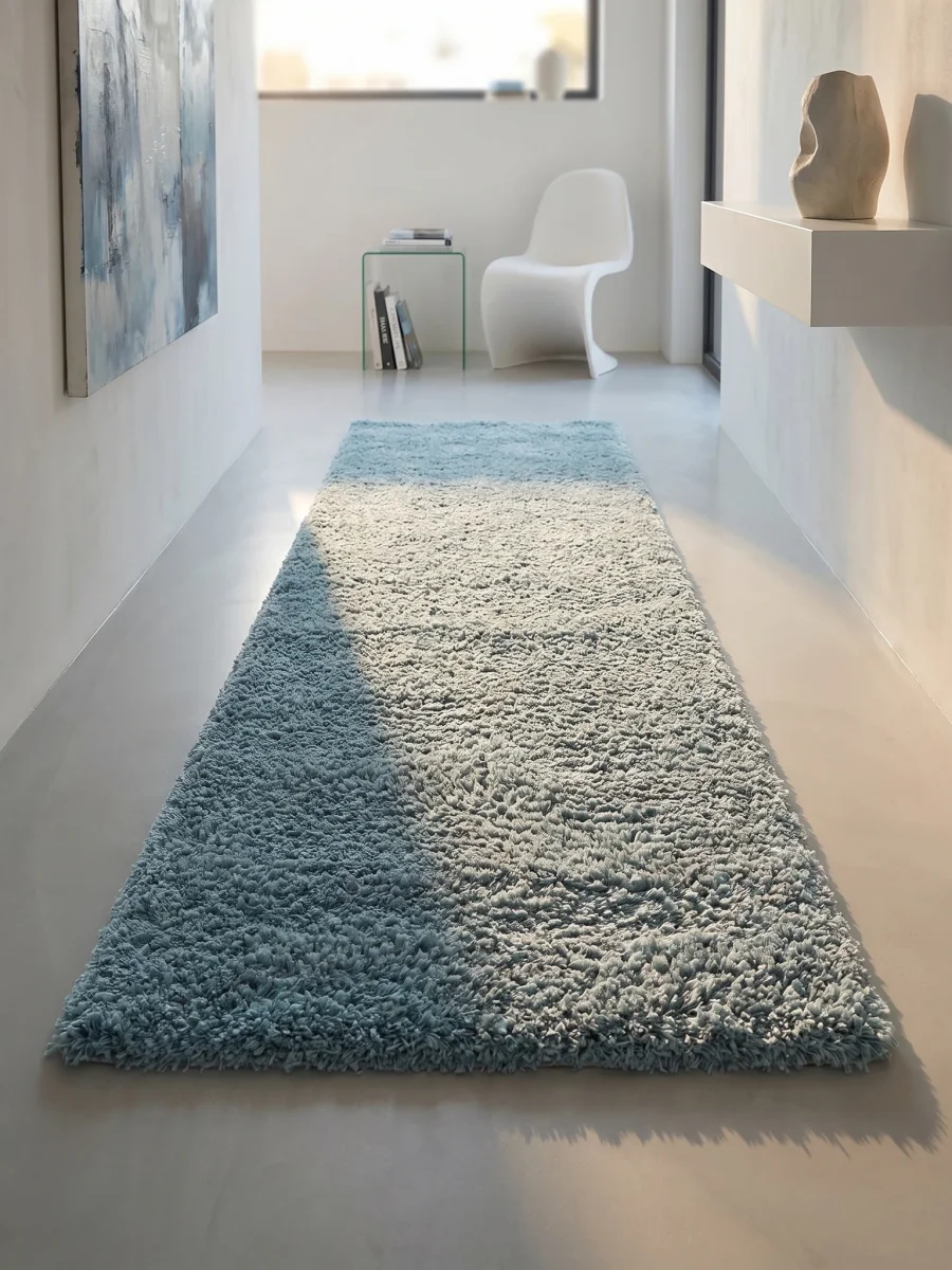 Shaggy Hochflor-Teppich – Akzent-Farbpalette | 5 cm Florhöhe extra weich – Bild 7